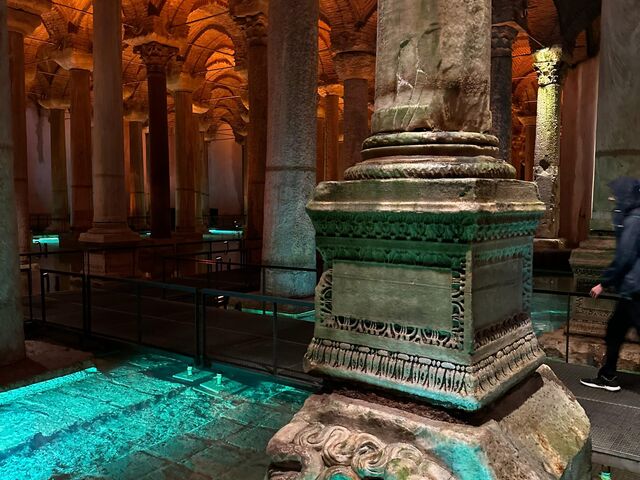 Gece Gece Yerebatan Sarnıcı ve Bizans Tarihi Gezisi