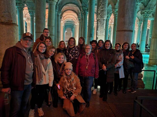 Gece Gece Yerebatan Sarnıcı ve Bizans Tarihi Gezisi