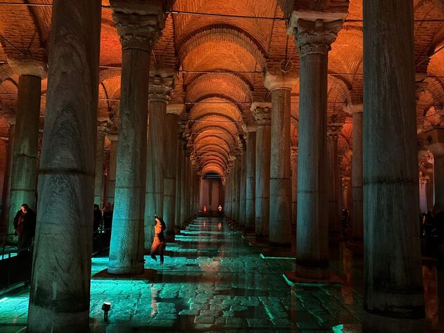 Gece Gece Yerebatan Sarnıcı ve Bizans Tarihi Gezisi