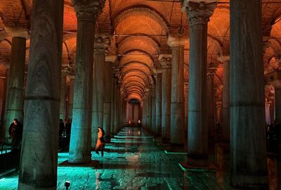 Gece Gece Yerebatan Sarnıcı ve Bizans Tarihi Gezisi